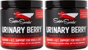 Super Snouts Urinary Berry urinary Tract Συμπληρώματα για σκύλους & γάτες, Made in US, US & Canadian Blueberry & Cranberry Powder, UTI, Kidney Health Support, Bladder Support for Dogs (2.63 oz, Pack of 2)