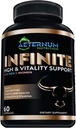Sonsuz - HGH - testosteron - Vitality Supplement-Includes Argnine-Glutamine ve daha fazlası! Güçlü Destekler, Stamina, Skin & Hair Health, Kas Büyüme. Erkekler ve Kadınlar için şişe başına 60 Capsules.
