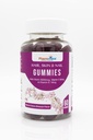 Δέρμα μαλλιών & νυχιών Βιταμίνη Gummies με βιοτίνη βιταμίνη C και Ε - Vegan Γλουτένη Χωρίς & μη GMO συστατικά -60 Μέτρα