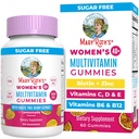 MaryRuth Organics, Sugar Free, Vegan Vitamin Gummy, Immune Support Daily Multivitamin + Chasteberry, Hair, Skin and Nail for Women, 60, Pack of 1