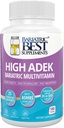 Yüksek A D E K Bariatric Multivitamin for Post DS/SADI Surgery, 25 Essential Nutrients for Post-Weight Kayıp Cerrahisi, 180 Tablet, Bariatric Bypass için ASMBS Kılavuzları