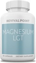 Chelated Magnezyum Bisglycinate & Magnezyumrate ile Güçlü Üçlü Magnezyum Kompleksi - 150 mg Elemental Magnezyum Supplement- Supports Sleep, Cardiovascular Health & Nerves