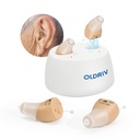 Επαναφορτιζόμενα Βοηθήματα Ακρόασης για Ενήλικες Ηλικιωμένους, 1 Ζευγάρι Εντελώς σε Κανάλι (CIC) Βοηθητικά Ακρόασης για Ενήλικες Ηλικιωμένους Επαναφορτιζόμενα Βοηθήματα Ακρόασης για Ενήλικες Μπεζ