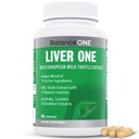 Süt Butle Ekstra Canlı Destek Supplement, Dandelion Root & Molybdenum - Erkekler ve Kadınlar için Doğal Canlı Destek - Vegan Capsules, 1 Ay Supply - Liver One