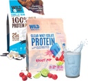 WILD SOCIETY Clear Isolate + Whey concent Super Combo - Ροκέτα Pop Clear Ορός γάλακτος + συμπυκνωμένο τυρί βανίλιας