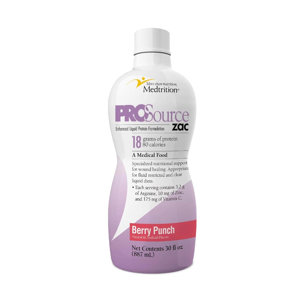 ProSource Zac στοματικό συμπλήρωμα Berry Punch 32 oz μπουκάλι