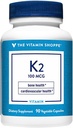 Shoppe Vitamin K2-100 MCG (90 Vegetarian Capsules)