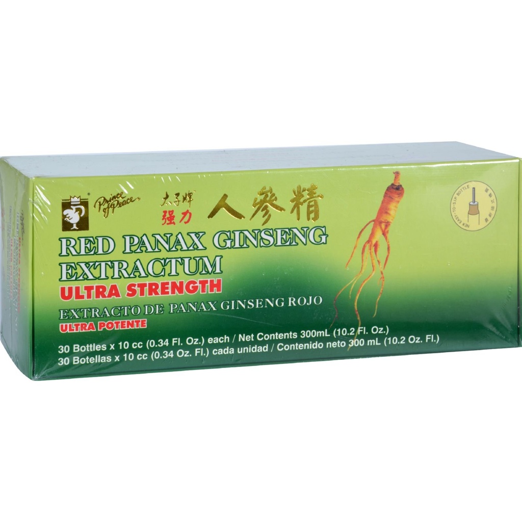 Barış Prensi Red Panax Reality Extractum Ultra Strength - 30 Vials