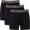 Organik İmzalar 3pack Soft Comfortable Mens 100% Organik Pamuk Boxer Notları