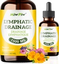 Lymphatic Drage Drops Pack 1- Lymph Detox, Circulation - Lympha Echinacea, Dandelion, Burdock, Cleaver Herb - Immune System Support & Cleanse