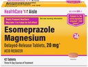 SağlıkCareAisle Esomeprazole Magnezyum Gecikmiş-Release Tabletleri, 20 mg - 42 Kont - Asit Tespiti, Kalpburn Yardımı Sağlıyor
