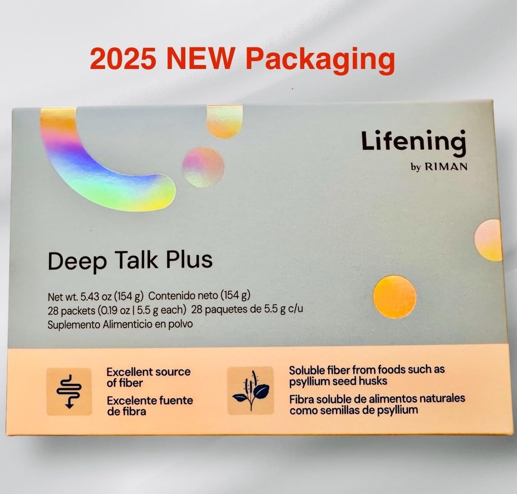 Riman Lifening Deep Talk Plus Diyetary Supplement, 5.5g x 28 Packets