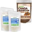 XPRS Nutra Χωριστό μέγεθος 000 κάψουλες (1000 Count) με σκόνη Chaga (8 ουγγιά) Bundle
