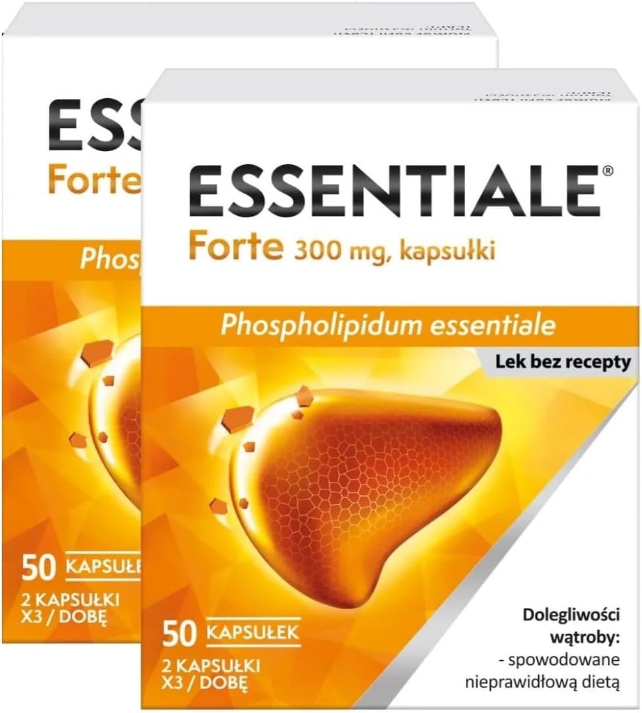 Essentiale Forte 300 mg 50 Capsules (Packs of 2) Essentiale Forte tarafından