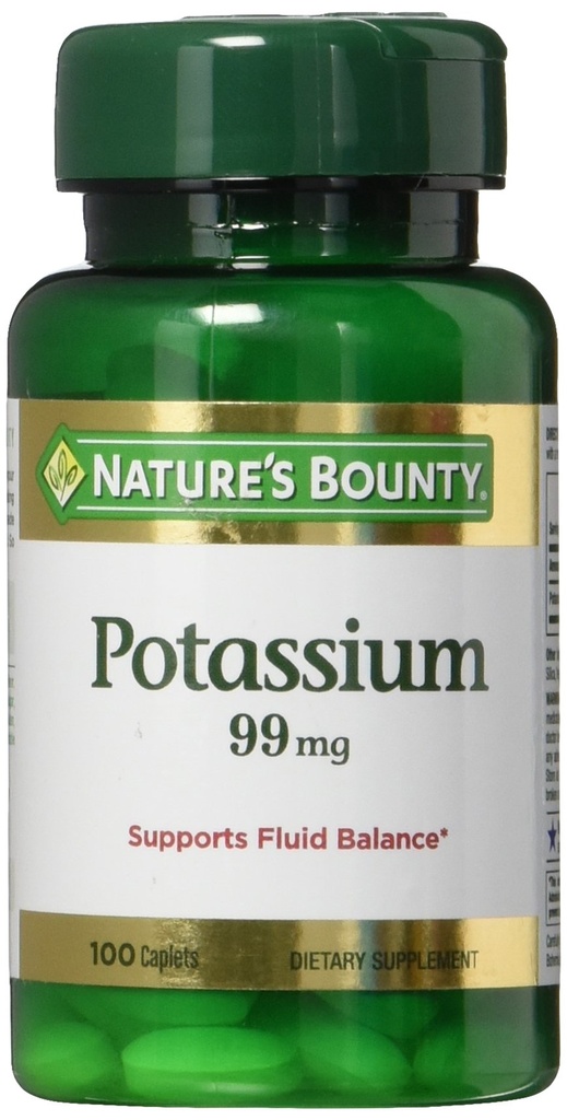 Nature's Bounty P properties Gluconate 99 mg, 100 Caplets