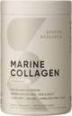 Spor Araştırmaları Marine Collagen Peptides Toz - Vahşi Balıktan Kaynaklandı, Pescatarian Friendly, Keto sertifikalı & Non-GMO Onaylandı - Su veya Meyvede Mix Kolay! (34 Hizmet)