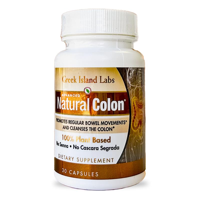 Natural Colon Cleanse Supplements – 30-Day Supply – Gentle Digestive Detox – Helps Reduce Gas, Bloating & Constipation – Supports Healthy Gut Function