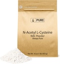 PURE ORIGINAL INGREDIENTS NAC N-Acetyl L-Cysteine Toz (1 lb) Lab Onaylandı, Her zaman Pure, No Fillers