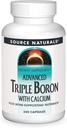 SOURCE NATURALS Advanced Triple Boron with Macau Capsule, 240 Count