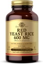 Solgar Red Yeast Rice 600 mg - 120 Sebze Capsules - Non-GMO, Vegan, Gluten & Dairy Free, Kosher - 60 Hizmet