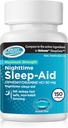 Nighttime Sleep Aid Softgels (150 softgels), Diphenhydramine HCI 50 mg, Fall Asleep Fast, Supports Deeper, Restful Sleep