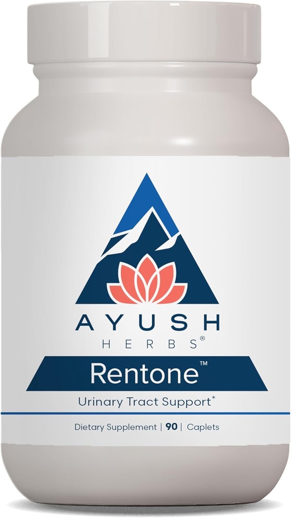 Ayush Herbs Rentone - συμπλήρωμα υποστήριξης νεφρών με Cranberry, χάπια καθαρισμού νεφρών για γυναίκες & άνδρες, ουρολοίμωξη και αιμορραγία λειτουργία - 90 κάψουλες χορτοφάγων (1 κόμης)