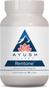 Ayush Herbs Rentone - Kidney Cranberry ile Supplement, Kidney Cleanse Pills for Women & Men, Urinary Health & Bladder Function - 90 Vegetarian Capsules (1 Count)