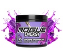 Rogue Energy Drink Powder for Long Gaming Ώρες - Gaming Energy Powder for Mental Focus - Ζάχαρη & Γλουτένη Δωρεάν - Συμπλήρωμα Παιχνιδιών με καφεΐνη & Βιταμίνες - Made in USA (Grape Popsicle - 30 Servings)