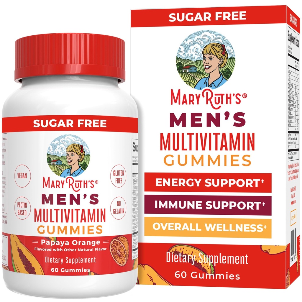 MaryRuth Organics Men's Multivitamin Gummies 