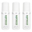 Biofreeze Professional Pain Relief Roll For Diz,Boy, Hip, Joint, & Omuz, Basit Backache Pain Reliever, Sore Muscle Relief, Roll-On Menthol Gel 3 Fl Oz (Paket 3 )