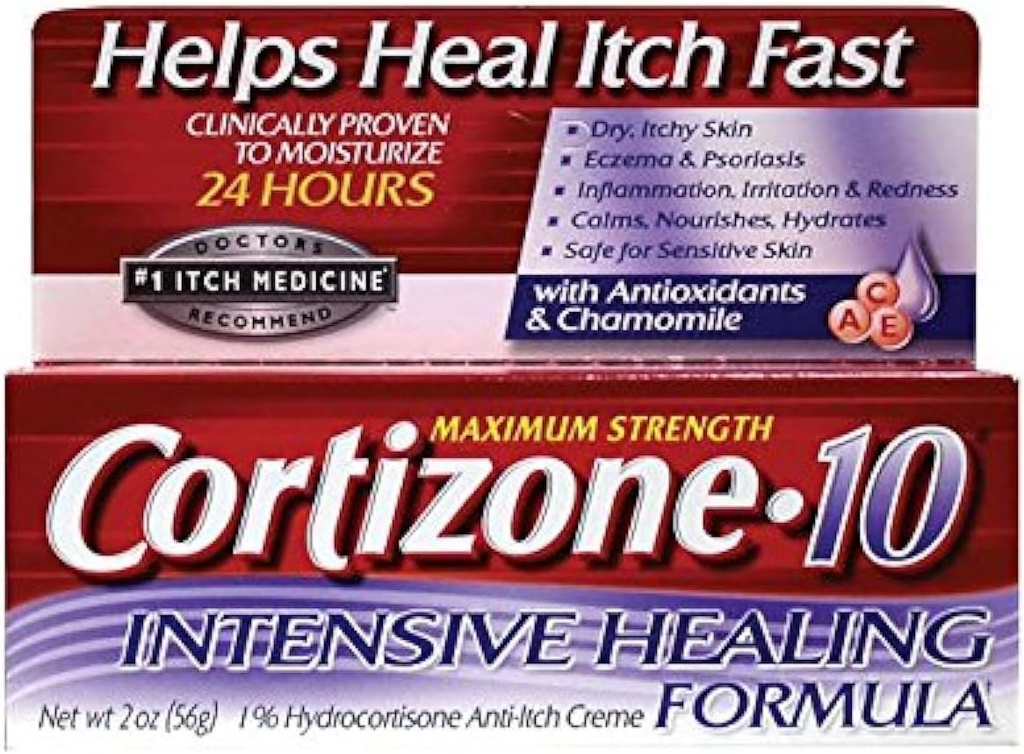 Cortizone-10 Creme I yoğun şifa Formula 2 oz