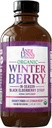 Vei Lynn'in Winterberry Black Elder Syrup - Black Elderberries, Cinnamon, Ginger, Honey & Lemon - Immune Support for Whole Family - Organic & Great Tasting Syrup 4oz