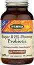 Flora - Super 8 Hi Potency Probiyotiks 60 Count - Sağlıklı Yeast Balance & Digestive Health - Erkekler ve Kadınlar için - 42 Milyar CFU, Raw, Gluten Free - 2 Ay Supply