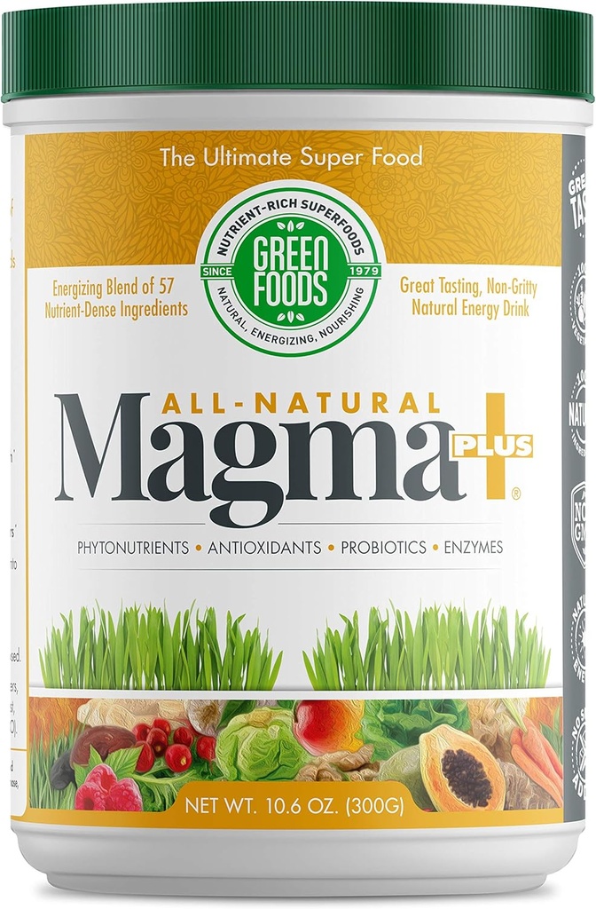 Yeşil Gıdalar Magma Plus Toz 10.6 Ounces