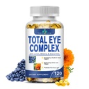 Total Eye Kompleksi - Lutein + Bilberry + Zeaxanthin + Citrus Bioflavonoyaklar - Sağlıklı Gözler için Ultra Görme Desteği Tamam 120 Yumuşakgels, 60 Gün Supplygels