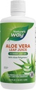 Nature's Way Aloe Vera Leaf Juice and Inner Leaf Gel, with Aloe Polymax+, Certified for Aloe Content and Purity, Wild Berry Flavored, 33.8 Fl Oz (Packaging May Vary)