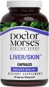 Doktor Morse'nin Liver/Skin Care Supplement - Natural Digestive System Health & Elimination Support - Naturopath Formulated - Milk Thistle Seed, Burdock, Bayberry, Dandelion Root - 90 Capsules
