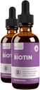 Rejuvica Health Active Biotin - Gelişmiş Sıvı Biotin Supplement - 500006 Saç Skin & Nails