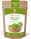 SPICY ORGANIC Neem Toz - 16 oz. - sertifikalı USDA Organik - Non-GMO - Fresh Tray Neem Tozu Sağlıklı Saç ve Cilt - Azadirachta Indica Ayurvedic Herb için Genel olarak Wellness