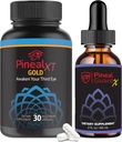 Pineal Guard X Gland Decalcification and Pituitary Support Supplement - Liquid Drops Geliştirilmiş Pineal XT Sonuçlar - Doğal Hızlı Üçüncü Göz Aktivasyonu - 2 fl ozz