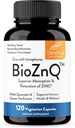 Sandhu's Zinc Supplement with Ionophores| Quercetin & Green Tea Extract for Superior Absorption and High Potency| 800mg Vegetarian Capsules 120 Count (Pack of 1)| Immune Support for Men & Women