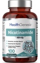 B-3 Nicotinamid 500 mg 100 Vcaps - Nicotinic Amide Niacin Natural Flush-Free Vitamin Formula - Supports Skin Cell Health
