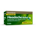 GoodSense Extra Strength Headache Relief Geltabs, Acetaminophen, aspirin (NSAID) ve Caffeine, 80 Kont
