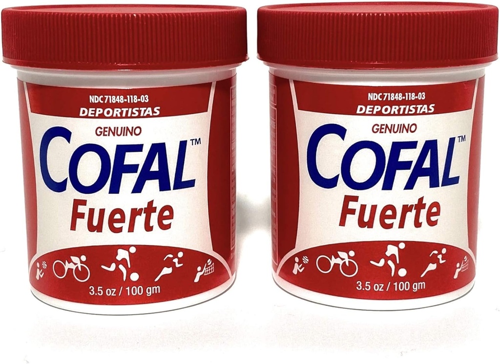 Cofal Fuerte Cream - 3.5 Oz - 2 Pack