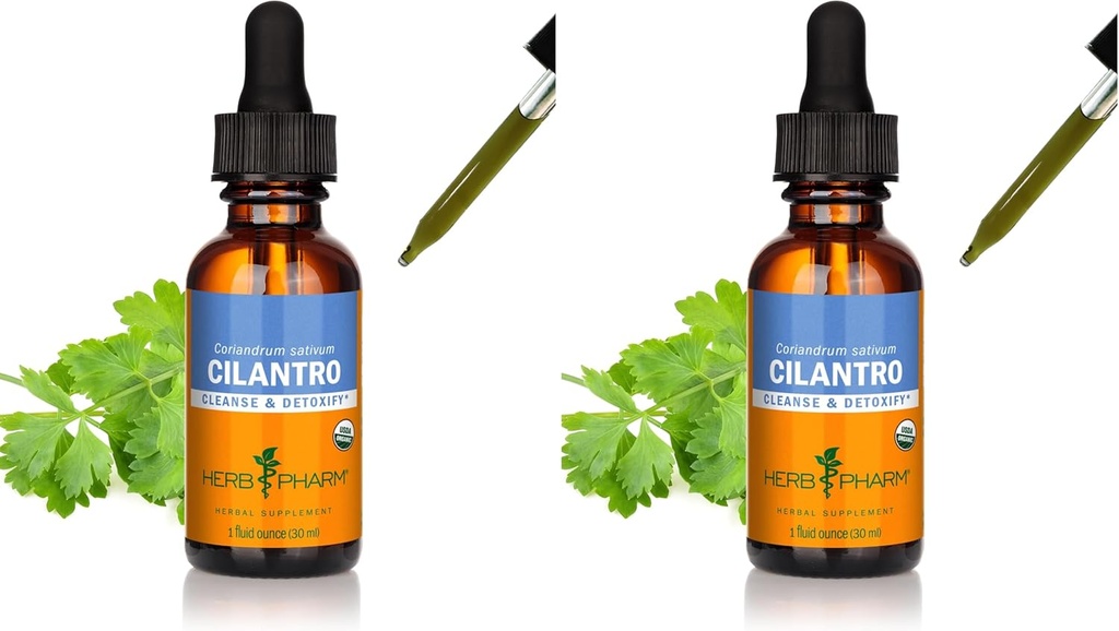 Herbm Pharm Temiz ve Detoxification Desteği için Organik Cilantroksiyonunu Onayladı - 1 Ounce (Pack of 2)