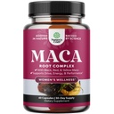 Βιολογικές κάψουλες ρίζας Maca για γυναίκες - ισχυρό συμπλήρωμα βοτάνων με θηλυκό ενισχυτικό μείγμα κόκκινης κίτρινης & μαύρης ρίζας Maca - μη ΓΤΟ πιστοποιημένη Vegan και χωρίς γλουτένη χωρίς τεχνητά χρώματα - 60ct