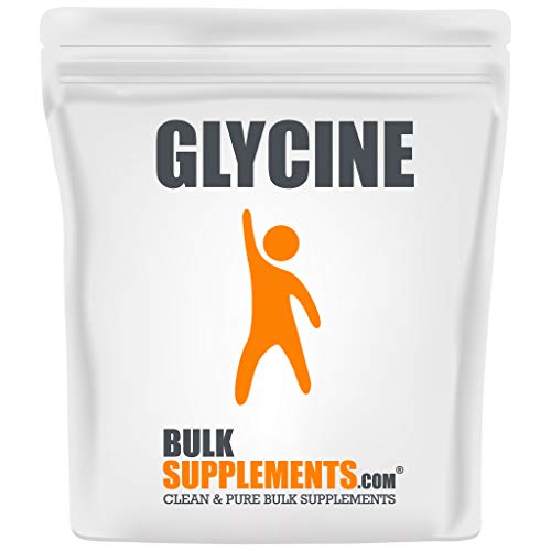 BulkSupplements.com Glycine Powder - Glycine Supplements, Amino Acid Supplement - Unflavored & Gluten Free, 3g per Serving, 1kg (2.2 lbs) (Pack of 1)