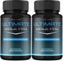 (2 Pack) Ultimate Male Pro Capsules for Men, Ultimate Male Extreme Supplement,All-Doğasal Bir Aktif Yaşam Tarzı, UltimateMalePro İncelemeleri (120 Capsules)