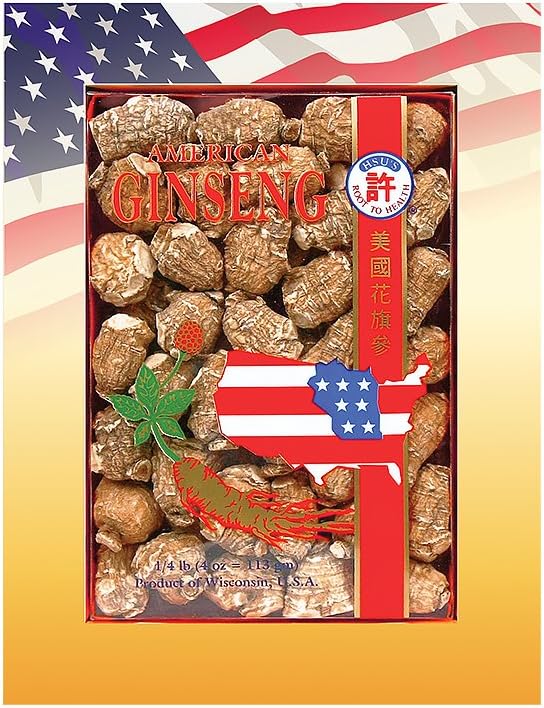 Hsu'nun SKU 0168-S4 Amerikan Patenti Küçük Kökler 4 oz Box – Premium 100% Wisconsin Cultivated Whole BTC Roots