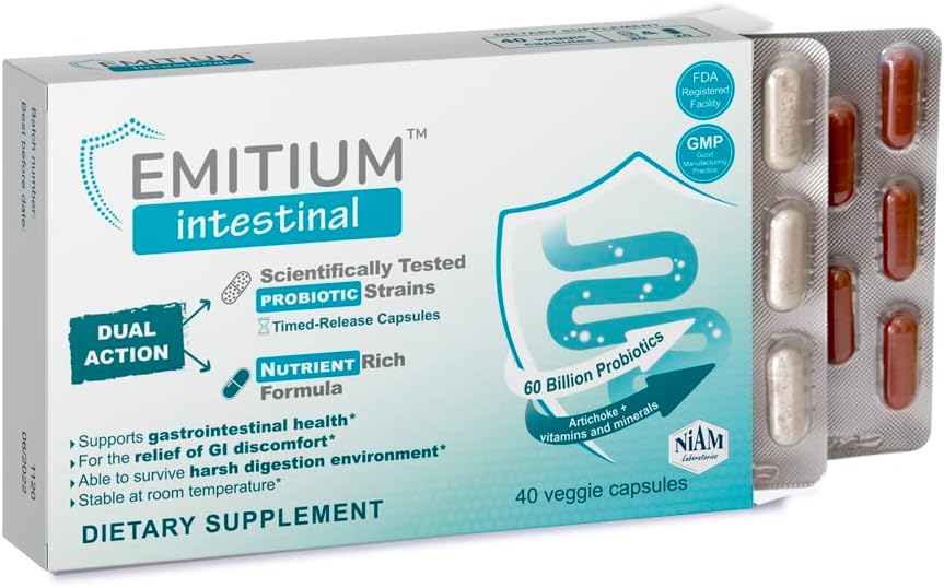 Probiyotikler ve prebiyotikler | IBS Relief, Diarrhea, Gas, Colon Health, Digestive Support | Artichoke & Vitamins | Irritable Bowel Intestinal